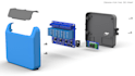 design functional cad pcb enclosure, consumer electronics case