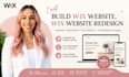 build wix website, wix website redesign