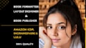 do book editing and formatting, amazon KDP ebook formatting