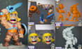 color 3d model stl to 3mf, split slice for bambu studio ams printing