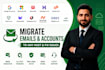 migrate emails and accounts to any other host, fix issues