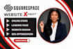squarespace website design, squarespace website redesign, squarespace redesign