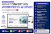 design or redesign a high converting wordpress website with elementor