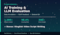 do ai training, llm evaluation, data entry, and hinglish video script writing