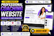 build coaching website with online courses and membership on worpress