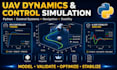 develop uav flight dynamics, drone simulation, and pid control in python