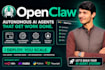 setup openclaw ai agents for cloud and local automation