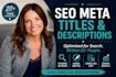 write SEO meta titles and descriptions that improve clicks