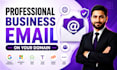 create professional business email on your domain in 1hr