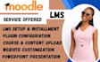 build customize migrate optimize moodle lms elearning website with custom themes