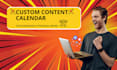 create content calendar and social media strategy