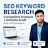 do SEO keyword research and competitor analysis