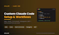 set up your claude code with custom skills, hooks and mcp