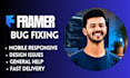 fix optimize framer website responsiveness, SEO and speed