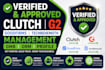 verified clutch g2 goodfirm orm management capterra gmb