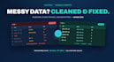 clean, organize and reconcile your messy data