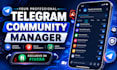 manage and grow your telegram community professionally