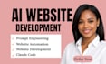 be your prompt engineer, ai website developer to build your business website