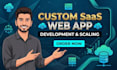 build a scalable custom saas web application