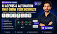 build claude ai agents, n8n automation and ai workflows