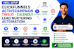 setup clickfunnels activecampaign twilio calendly lead nurturing automation
