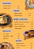 design awesome restaurant menu, food menu