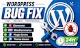 fix wordpress errors, bugs, and elementor issues