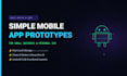 build a simple mobile app prototype or layout using react native
