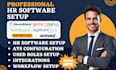 setup applicantstack isolved hcm ultipro gusto HR software clockshark bamboohr