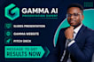 design gamma ai presentation pitch deck powerpoint and google slides