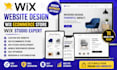 design wix website, wix ecommerce store, online store or wix studio website