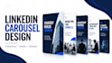 design professional linkedin carousel posts in canva