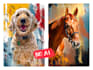 draw amazing abstract pet illustration
