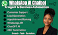 build whatsapp ai chatbot ai agent whatsapp API automation