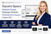 build squarespace website design redesign website development square online seo