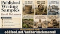 write quality human blog articles by a published writer
