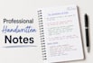 create professional handwritten notes and assignments