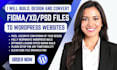 do figma, xd, PSD, html to wordpress, convert figma to wordpress website