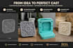 design custom silicone mold masters for manufacturing