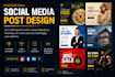 design social media posts