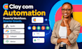setup clay, clay com, cold email outreach, automated inbound, smartlead ai,