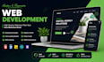 build a responsive android IOS and website with modern UI