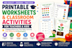 create printable worksheets and classroom activities for teachers and kids