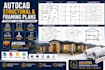 do autocad framing plan, 2d structural drawing, floor and deck plans for arizona