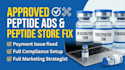 fix peptode ads issues, setup high converting peptide facebook ads google tiktok