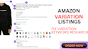 do amazon variation listings amazon variations issues listing errors
