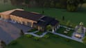 design backyard, landscape, patio, and swimming pool 3d