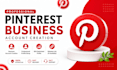 create and setup a professional pinterest business account