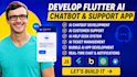 develop flutter ai chatbot ai customer support ai help desk bubble app