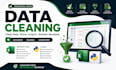 merge, combine, consolidate and clean data in excel or csv